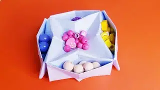 Multiple compartment paper box | #shorts
