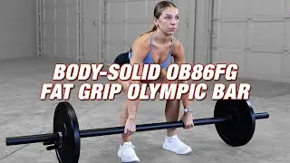Body-Solid OB86FG Fat Grip Olympic Bar