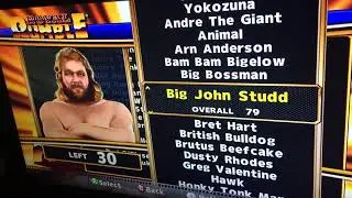 Wwe Legends of Wrestlemania Xbox360 characters list