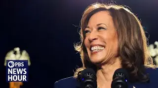Harris lays out her case against Trump in first campaign event in Wisconsin
