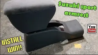 Установка спортивного подлокотника Suzuki | Suzuki Swift ZC31S