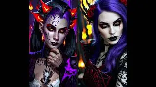 Goth red rose filter mask Duet tiktok trend
