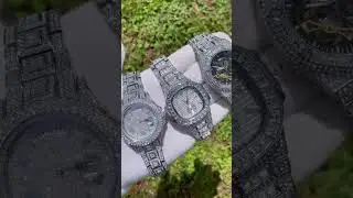 🔥 VVS Shine Watches Luxury +20 Models by Icey Pyramid #shorts #watches #icedoutwatch #icedout