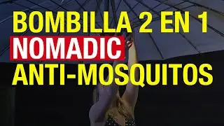COMPO Barrera 2 en 1 Bombilla Nomadic Anti-Mosquitos