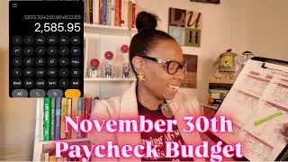 Budget my paycheck with me | After paying off $111,722.47 of debt #debtfreejourney #budget #debt