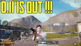 PUBG Mobile 0.11 Update Is OUT !! | DOWNLOAD NOW !! - Dynamic Weather, NEW Gun & Vehicle, NEW ZONE?
