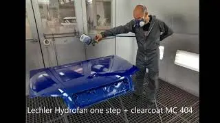 Lechler Hydrofan one step + clearcoat MC 404