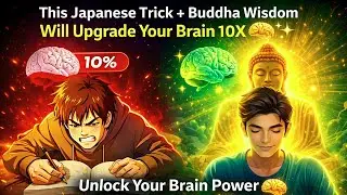This Japanese Trick+Buddha Wisdom Will Upgrade Your Brain|अपना Mind Power बढ़ाओ&rdquo;#buddha #mindfulness