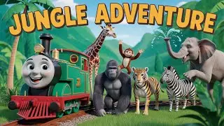 Chu Chu Train Jungle ADVENTURE Rhymes for Kids