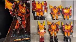 Transformers G1 threezero MDLX Rodimus Prime review. Generation one premium action figure collection