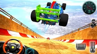 Best Formula Car Stunt Game - Low MB Mega Ramp Racing [Android Gameplay]