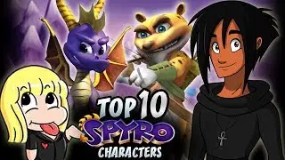 Top 10 SPYRO THE DRAGON  Characters - Decadent Gamer ft. Delicious Pixels
