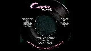 It's My Song - Cathy Faust
