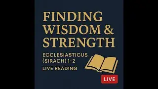 *“Ecclesiasticus (Sirach) 1–2  #jesus #live #duet #love #faith #biblestudy #anime
