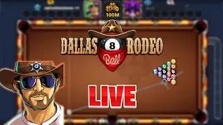 🔴 LIVE 🤠 DALLAS RODEO 🎱 Route 66 Season 🪧 8 Ball Pool