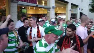 Shamrock Rovers & Bnei Yehuda Fans