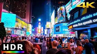 NYC Downtown Fireworks // 4K HDR