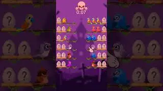 Bird Color Sort Puzzle Game | HARD  Puzzle Adventure