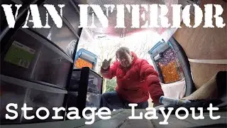Tiny House Life S04E26  Planning the Van Interior Storage Layout