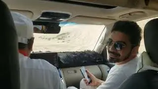 Desert Safari Egypt Couple they celebrate their birthday in the middle of Desert