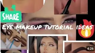 Eye makeup magic🔥 lipstick 💄 tutorial basic  answers 😍