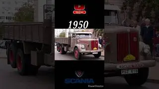 Evolution of Scania Truck (1930-2025) #scania #scaniatruck #viralvideo