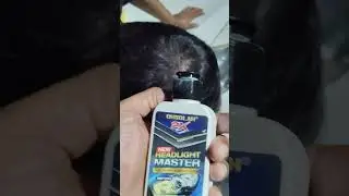 5 minit je dah kilat Headlamp seperti baru hanya guna Ohsolah Master ni. Powerful 