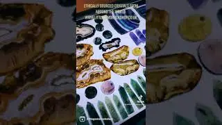 Crystal selection ethically sourced