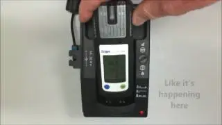 #Dräger X am 2500 How to charge the battery  -  Rockall Safety