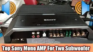 SONY xm-GS100 best Mono Amplifier for Two Subwoofer