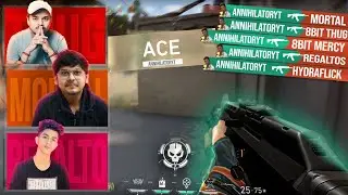 How I killed @MortaL , @8bit Thug , @SOUL Regaltos & @8bit Beg4 Mercy in Valorant (1v5)