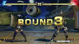STREET FIGHTER V Cammy vs Nash