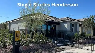 Single Story Homes For Sale Henderson, Nv | River Mountain Trails by KB Homes | 1849X Tour $451k+