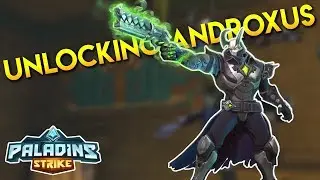Paladins Strike │ Unlocking Androxus - Paladins Strike Gameplay