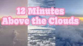 12 Minutes of White Noise 🌥️ Relaxing Clouds for Sleep, Study & Calm 
