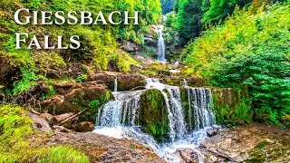 Сказочные водопады в Швейцарии 🇨🇭 Поездка на водопад Гиссбах | Швейцария 4К