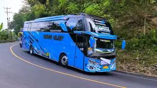 Artis bus telolet pagi ceria penuh basuri