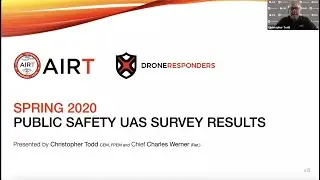 AIRT DRONERESPONDERS Spring 2020 Public Safety UAS Survey Data Presentation