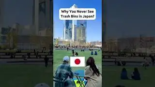 This Is Why Japan Has No Public Trash Bins!  #cultureshock #doyouknow #japan