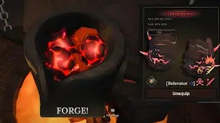 Aku Membuat Resep Senjata Gauntlet Legendary Terkuat Di The Forge!! || #roblox