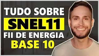 TUDO SOBRE SNEL11: Fundo imobili&aacute;rio base 10 de energia limpa!