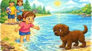 Milo Learns to Swim
