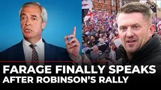 🚨Nigel Farage LIVE: PC After Tommy Robinson&rsquo;s Huge London Rally | Reform UK | Advance UK | Elon Musk