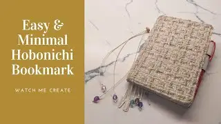 Easy & Minimal Hobonichi / Planner Bookmark