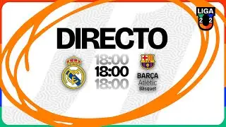 JORNADA 8 | Real Madrid vs Barca Atletic | Partido completo de baloncesto&nbsp;| Liga U 2025-26