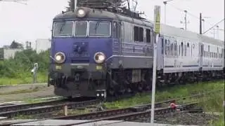 EP07-388 z EX Szanty odjeżdża z Ustronia Morskiego