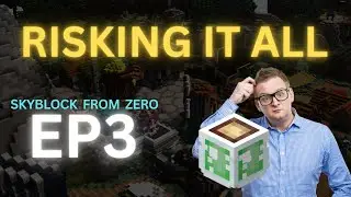 I Risked My Entire Bank To Double My Money | Hypixel Skyblock From Zero EP3