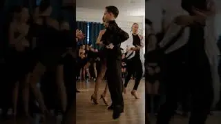 Арсений Ганевич и София Фельдман на Starlight winter dance camp ✨🖤 тренер Руслан Айдаев