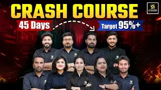 45 Days में Topper कैसे बनें? Crash Course Grand Launch🔥| Utkarsh Online Tuitions