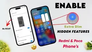 Enable Extra Dim MIUI New Features 🔥 MIUI 14 Hidden Features 🤯